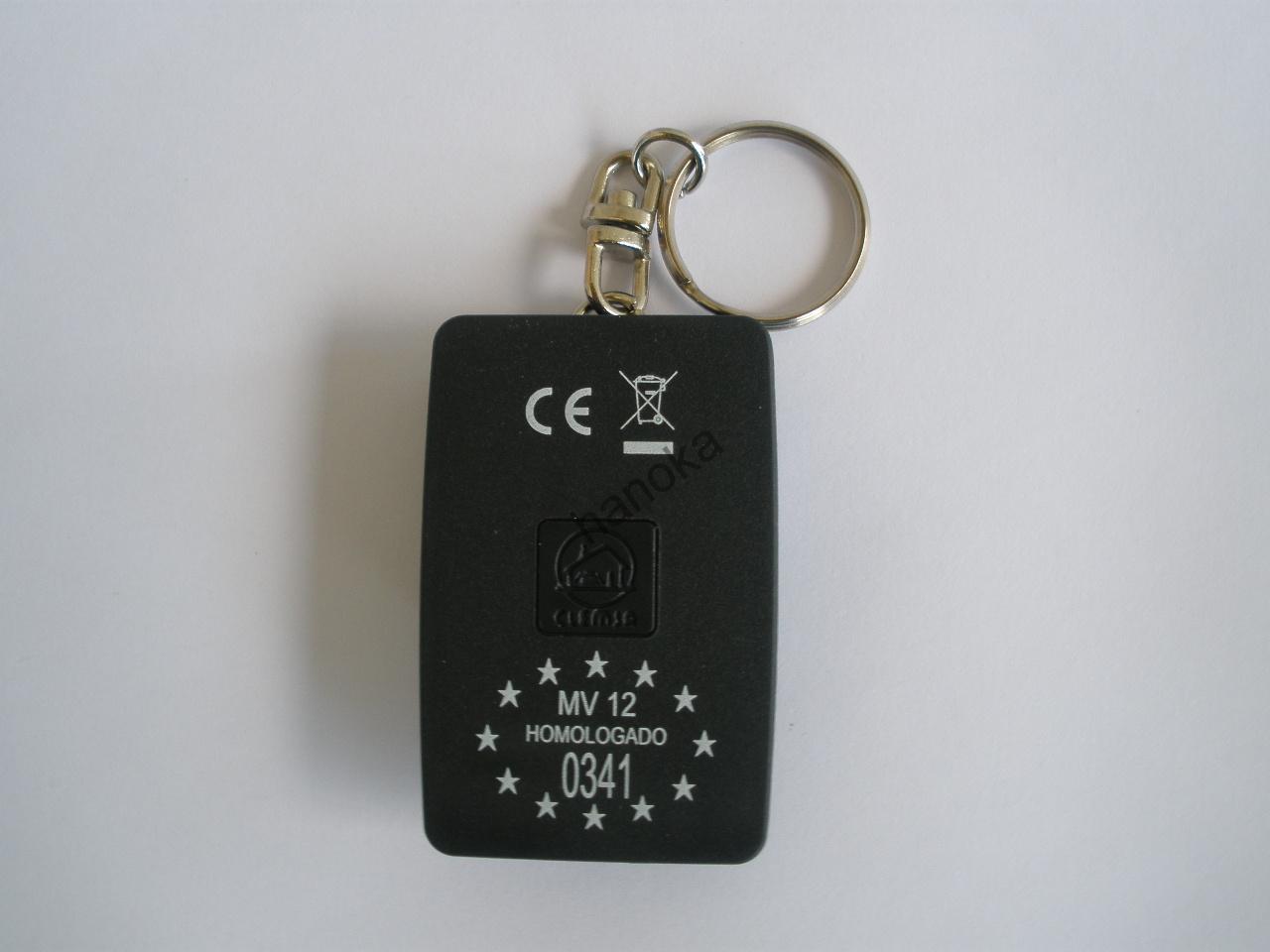 ovladač CLEMSA MASTERCODE dvoukanálový vysílač 433 MHz 