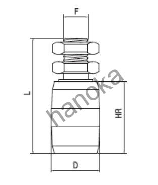 Horní vodicí kladka CN 40